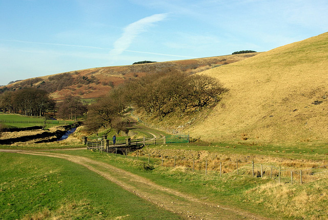 The bridge at Mossy Lea Farm