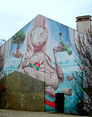 Mural of Our Lady of Cork.