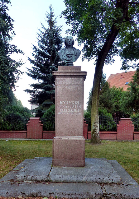 Morąg - Johann Gottfried Herder