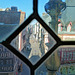 Blick durch das Dachfenster