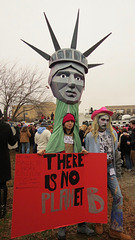 Puppet people at march DC