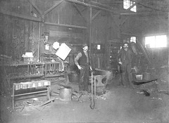 The Jeldness brothers blacksmith shop