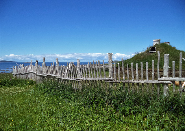 Viking fence / Clôture Viking