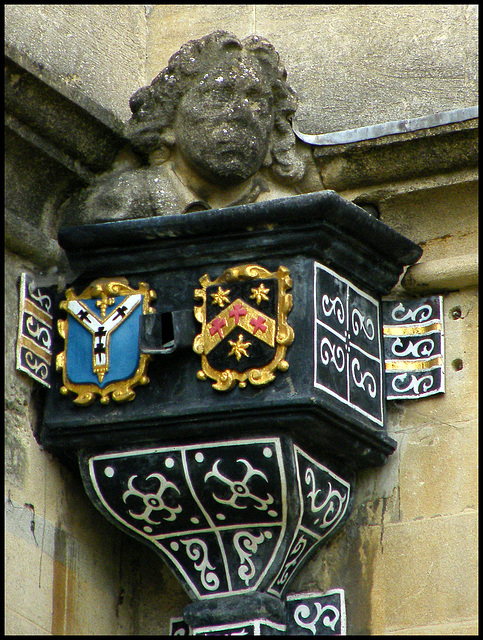 St John's College gargoyle