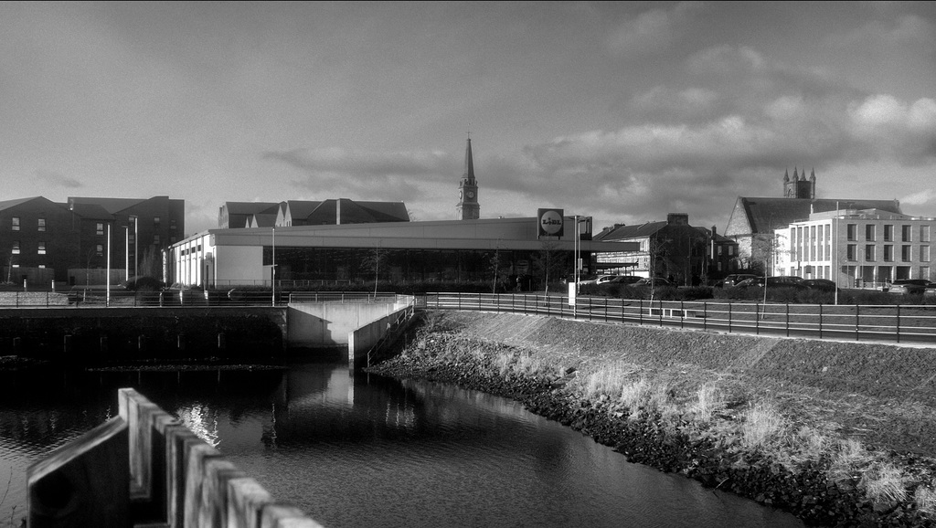 Lidl Supermarket and Denny's Dock