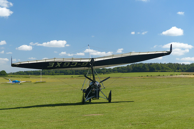 G-CGXE at Popham - 22 June 2018