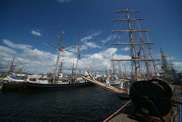 Tall Ships At Greenock