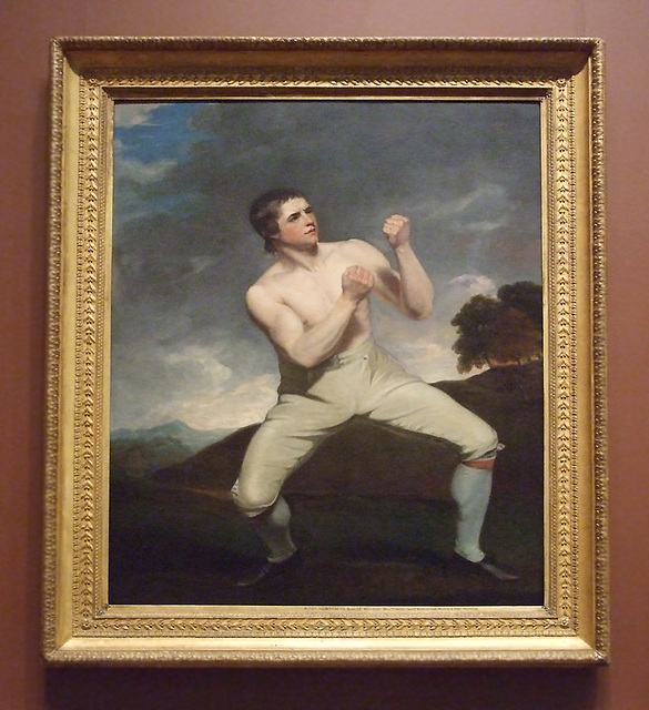 Richard Humphries, the Boxer by John Hoppner in the Metropolitan Museum of Art, August 2010