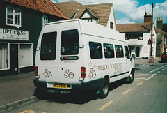 Coach Services of Thetford W727 XCE in Lakenheath - 27 Jun 2004