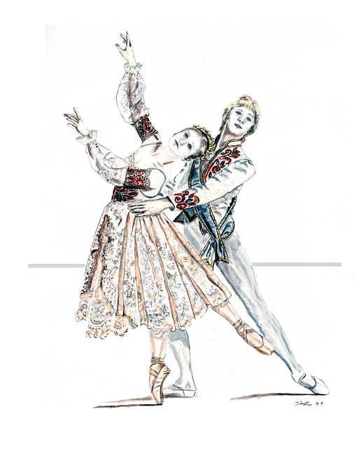 25-Ballet pair 'Dreams'