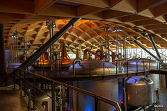 Scenes from visit to  Macallan's new award-winning distillery