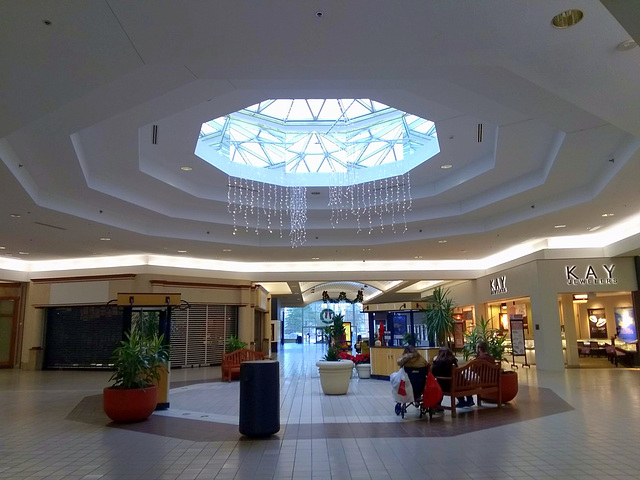 Ghost town USA. Mall in Port Huron, Dec. 7th.