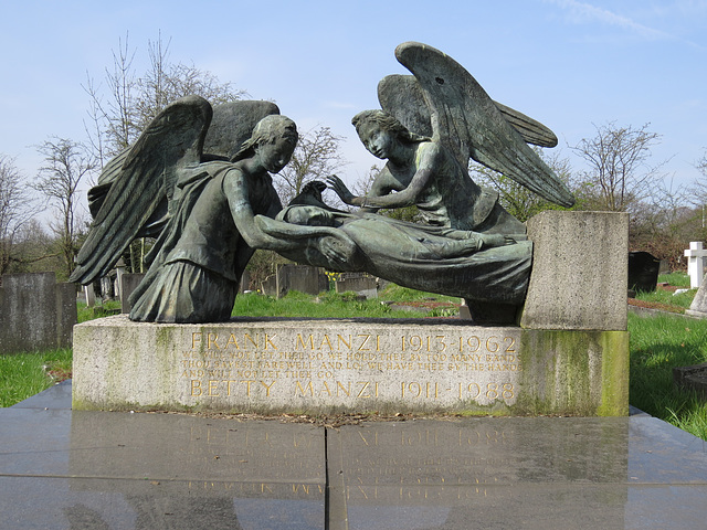 st pancras and islington cemetery, east finchley, london