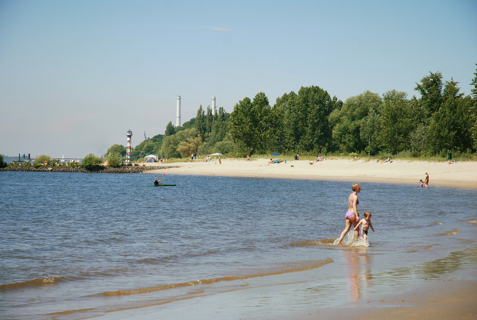 Elbstrand bei Wittenbergen