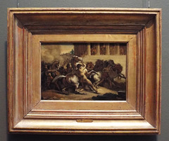 Race of the Riderless Horses by Gericault in the Getty Center, June 2016