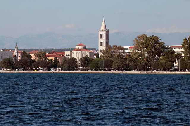 Schifffahrt Kornaten (54) - Zadar - Die Strandpromenade