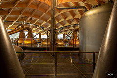 Scenes from visit to  Macallan's new award-winning distillery