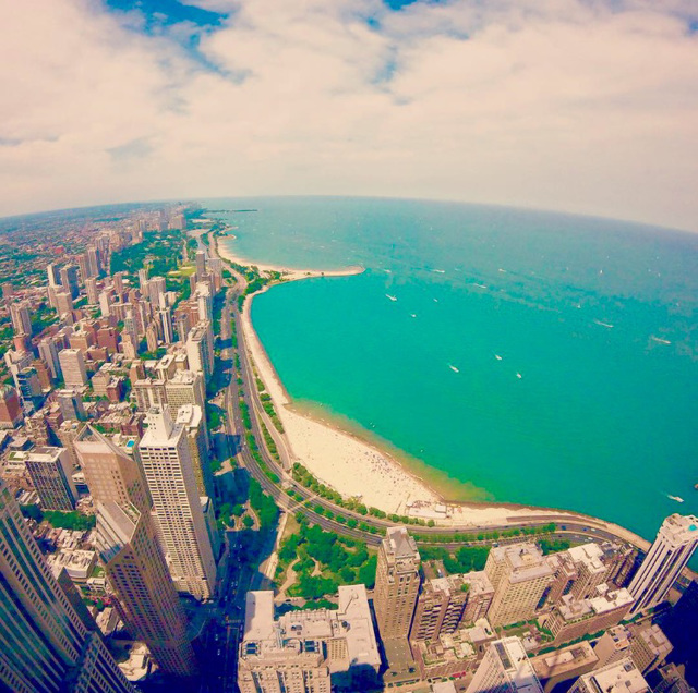 View from Hancock Tower