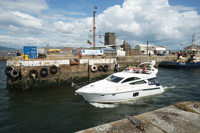 Boat Leaving Greenock