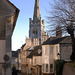 Stamford - All Saints from Barn Hill 2015-02-18