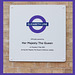17 01 Elizabeth Line Royal opening plaque at Paddington 25 2 2023