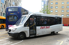 Our Hire Limited (Our Bus) DK13 FFO in Norwich - 26 Jul 2024 (P1180907)