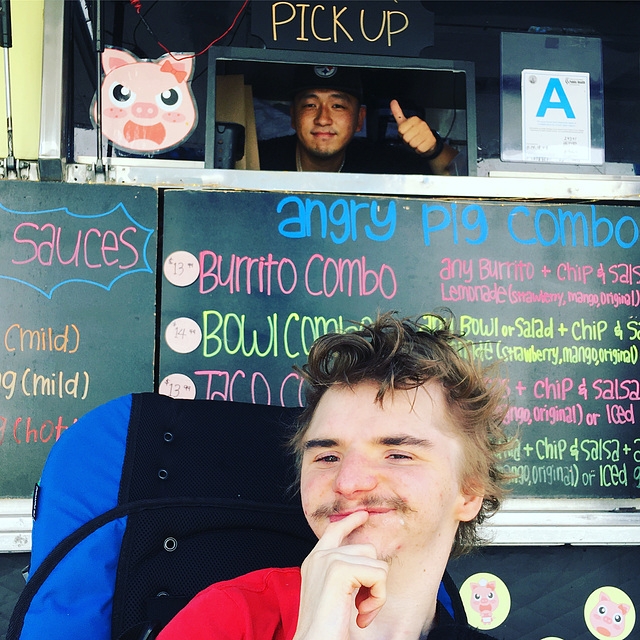 Neighbors 3: Mike at Angry Pig food truck