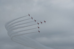 Red Arrows Over Gourock