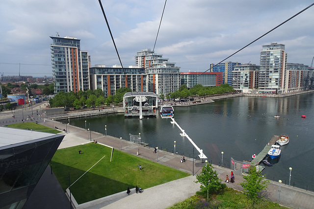 Approaching The Royal Docks