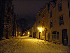 winter night in Holywell Street