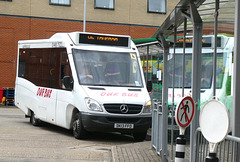 Our Hire Limited (Our Bus) DK13 FFO in Norwich - 26 Jul 2024 (P1180905)