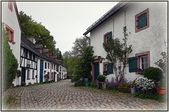 Romantische Strasse in Kronenberg, Eifel