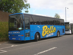 Belle Coaches LIL 9714 (95-C-4802, M542 GRT) in Bury St. Edmunds - 25 Aug 2011 (DSCN5924)