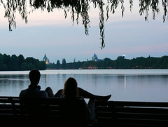 Blaue Stunde am Maschsee - HBM!