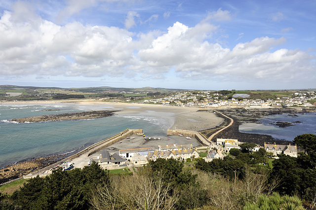 HFF from St Michaels Mount looking towards Marizone Near Penzance ~ Cornwall