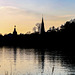 A late Afternoon at the River Main in Hanau