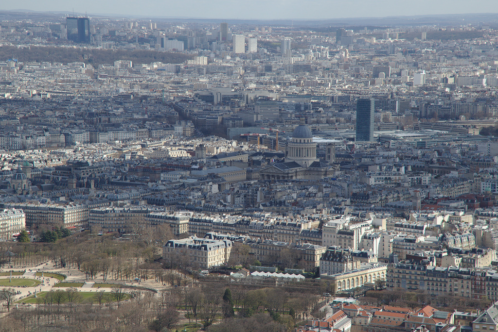 Luxembourg gardens, Panthéon