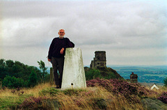 Trig Point at Mow Cop (335m) (Scan from 1999)