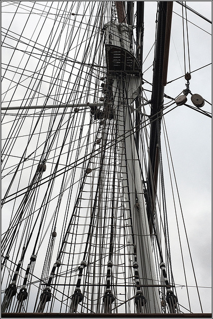 Cutty Sark Rigging - Greenwich