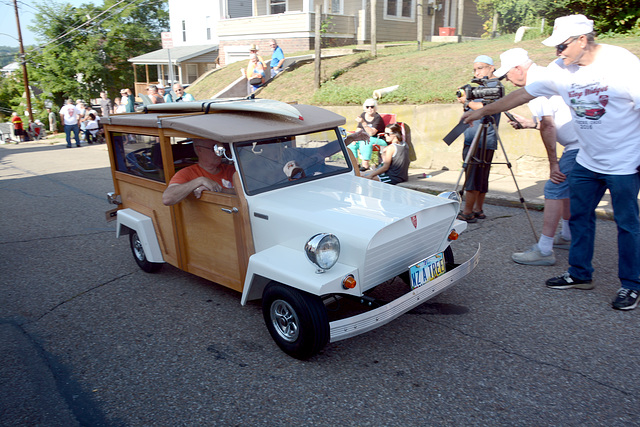 Maybe the world's only King Midget woody station wagon