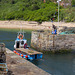 Fishing Boat Leaving Crail Harbour