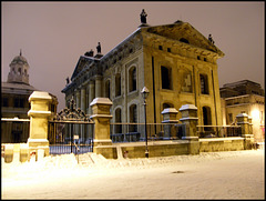 Clarendon in the snow Clarendon in the snow