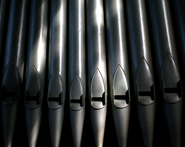 Organ Pipes, Church of St. Mary the Virgin, Steeple Ashton