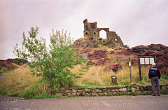 Mow Cop Castle the start of the Staffordshire Way (Scan from 1999)