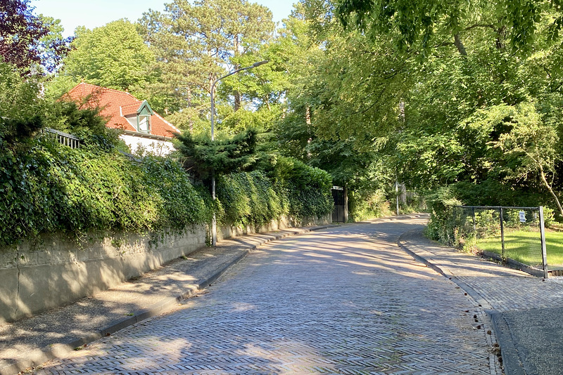 The high road in Bloemendaal