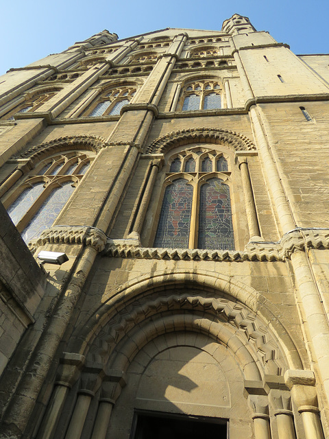 peterborough cathedral c12 suth transept