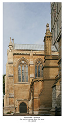 Southwark Cathedral north transept from the west 16 8 2008