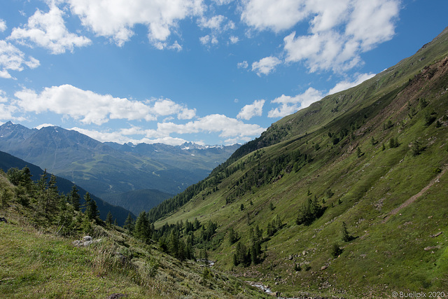 neben der Ötztalstrasse zwischen Obergurgl und dem Timmelsjoch (© Buelipix)