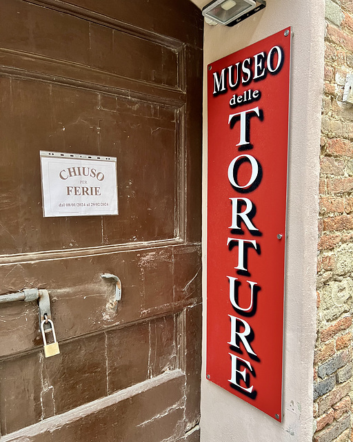 Montepulciano 2024 – No torture, we’re on holiday