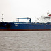 Öltanker  TRUE auf der Elbe